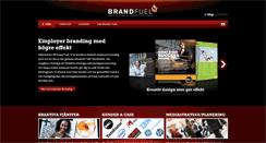 Desktop Screenshot of brandfuel.se