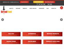 Tablet Screenshot of brandfuel.com
